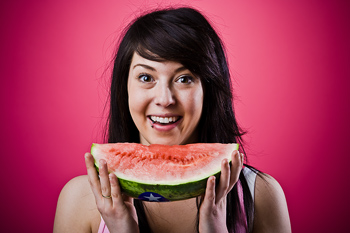 woman-with-watermelon